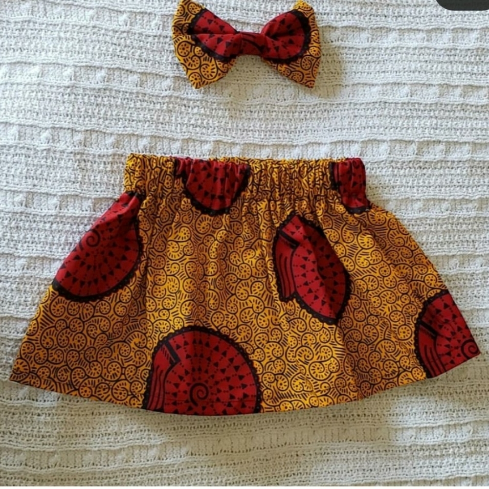 Skirt and hair bow - Picture 4 of 16